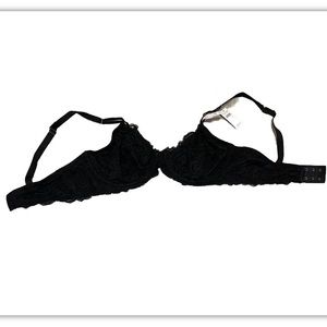 Aerie 34DD Demi coverage bra, NWT, black color.